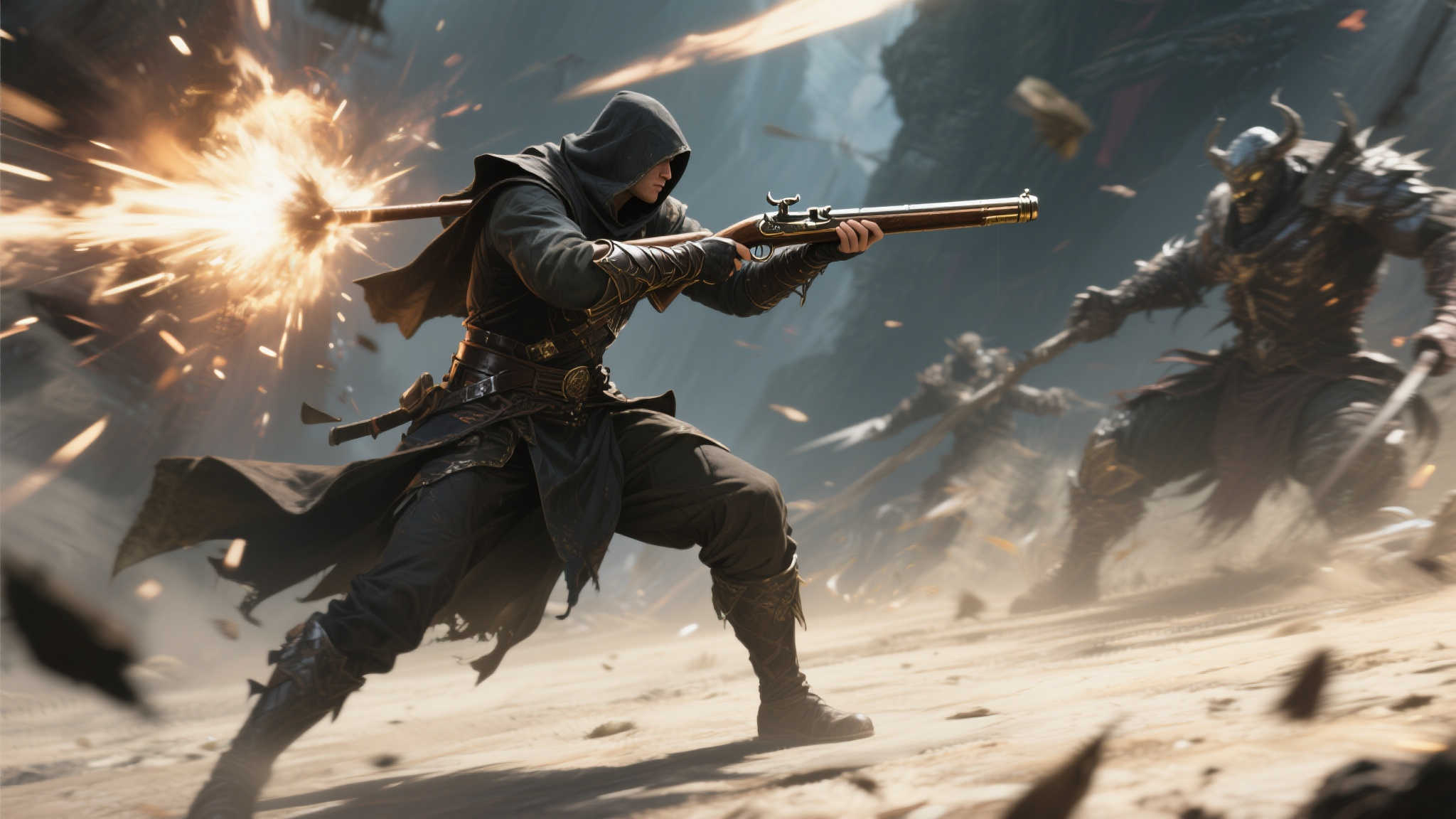 《怪物猎人:荒野》新图曝光!谁的格斗姿态如此神秘? 《怪物猎人:荒野》新图曝光!谁的格斗姿态如此神秘?