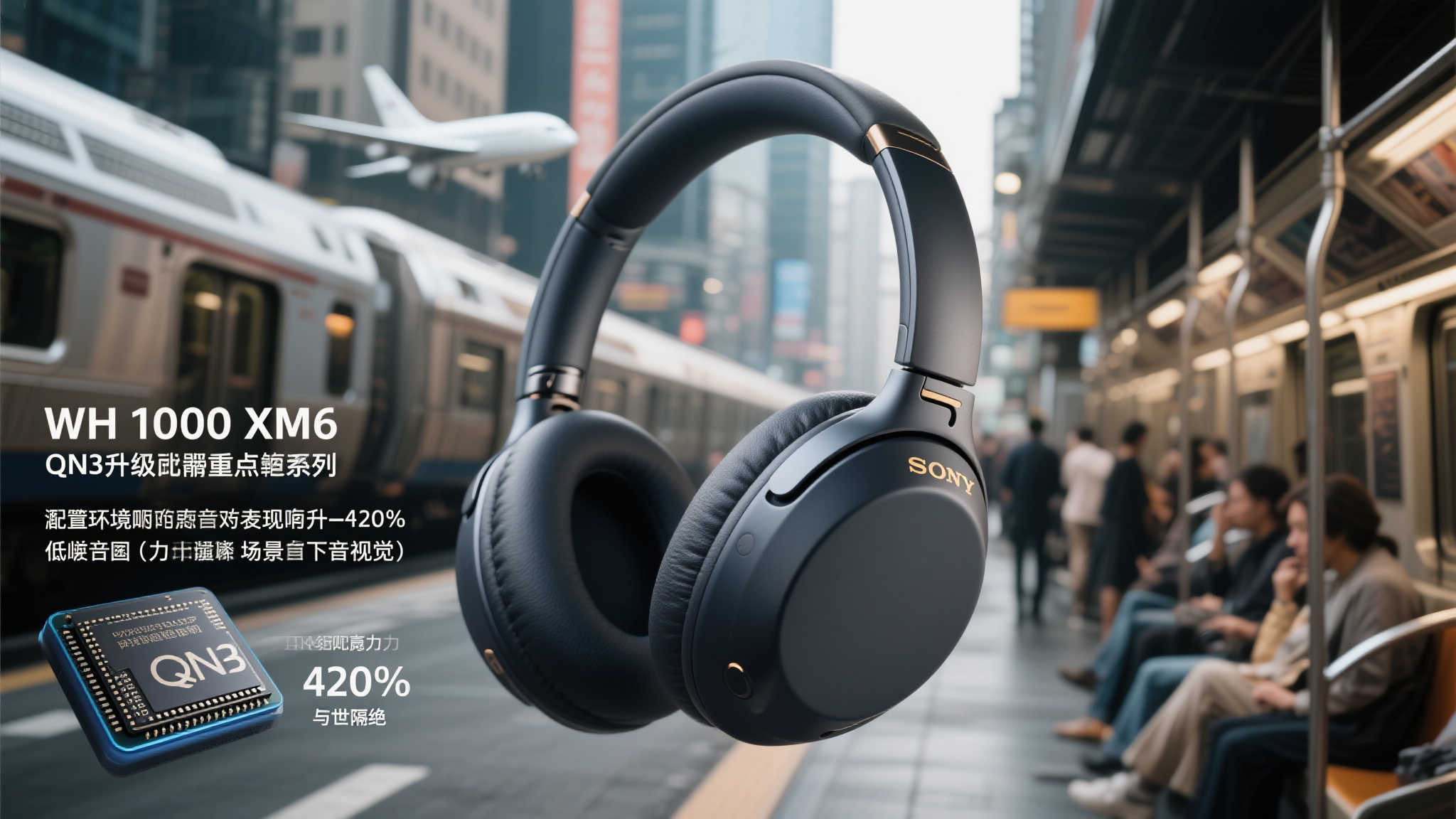 索尼WH-1000XM6震撼发布:搭载全新QN3处理器,降噪再升级! 索尼WH-1000XM6震撼发布:搭载全新QN3处理器,降噪再升级!