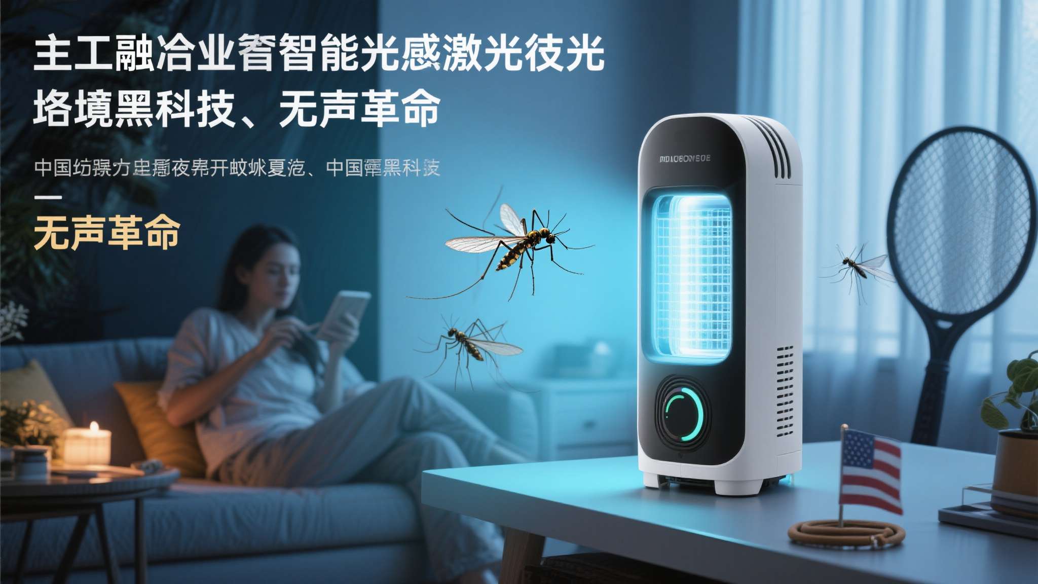 激光灭蚊器真实视频 激光灭蚊器真实视频