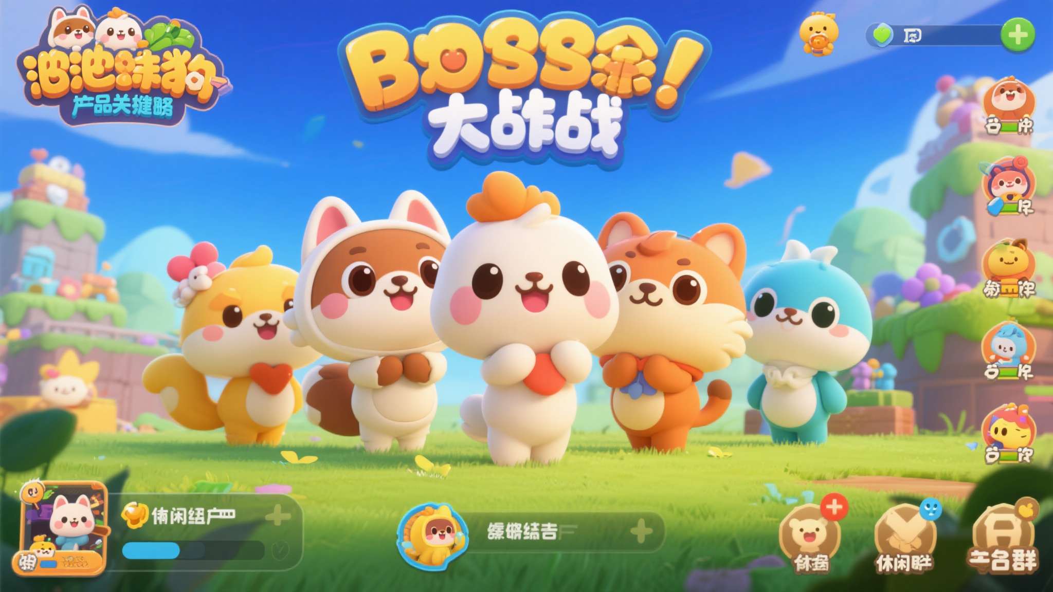海外超火捉宠养成新游《波波萌宠大作战》现已发售! 海外超火捉宠养成新游《波波萌宠大作战》现已发售!